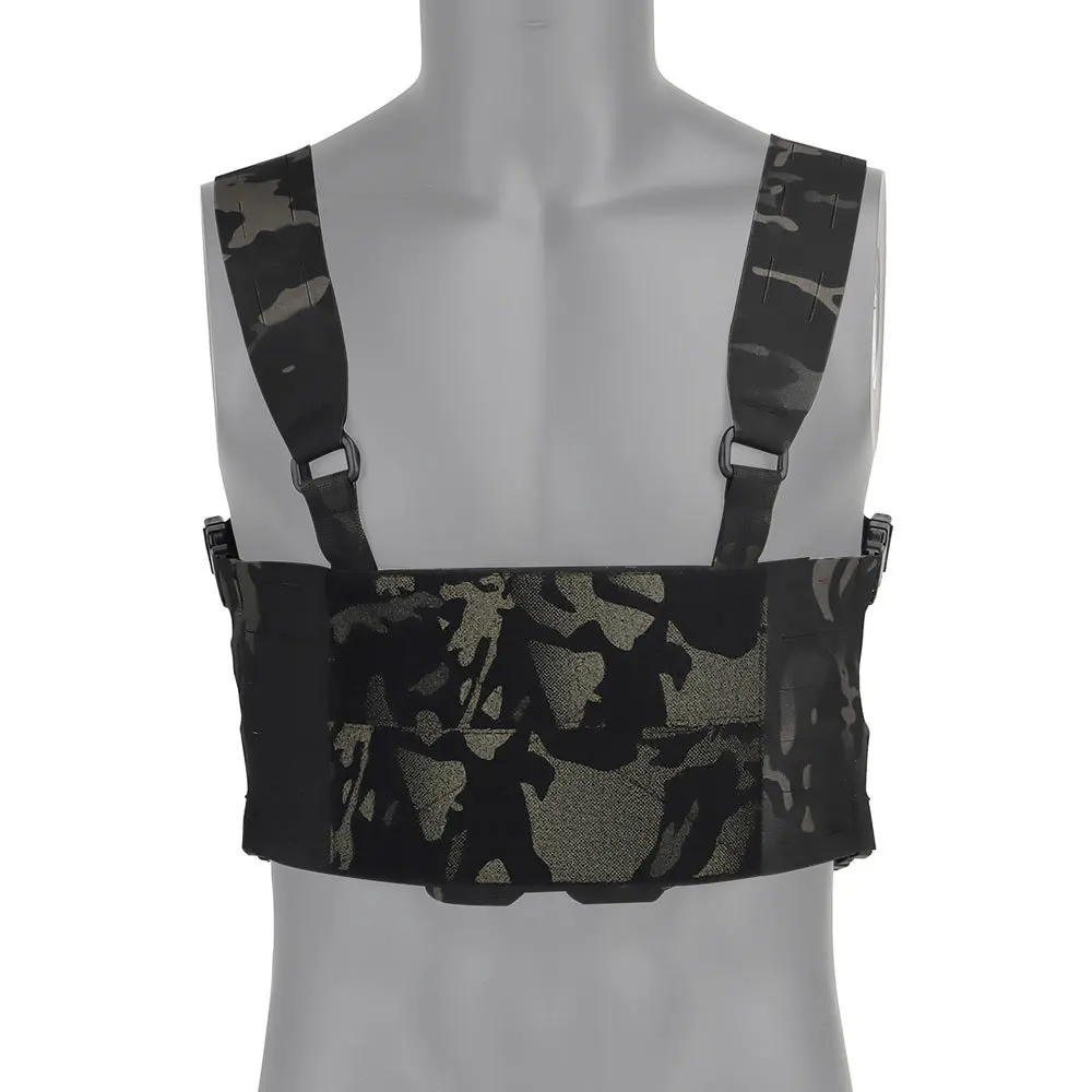 Arnés táctico FC Chesty Rig, estilo Ferro FCPC, corte láser Molle H, adaptable a solapas frontales, caza, Airsoft, chaleco de Paintball - imagen 2