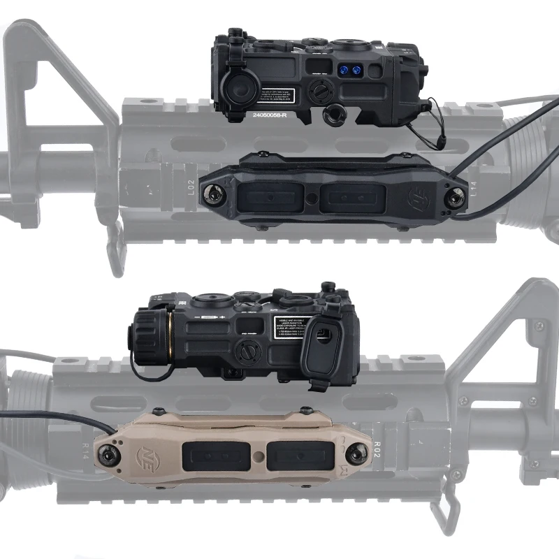 WADSN OGL punto rojo verde azul IR láser SF M300A M600C linterna táctica luz estroboscópica interruptor remoto doble para arma de caza - imagen 5