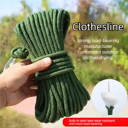 Tendedero táctico de nailon con núcleo de acero para exterior