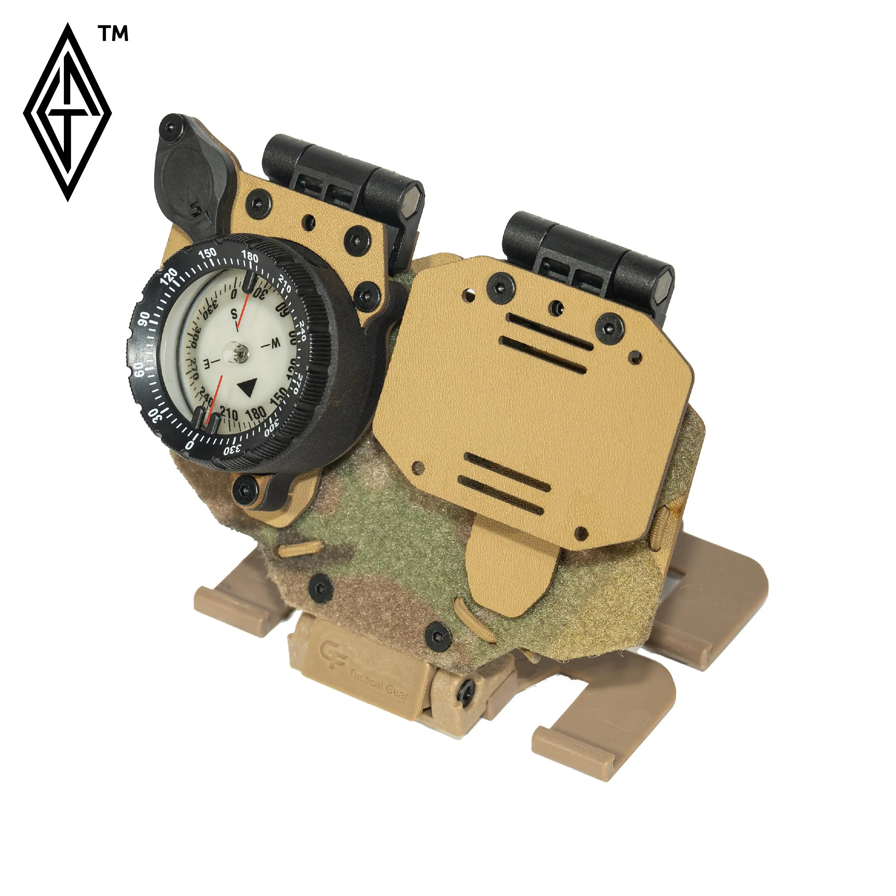 Soporte táctico para teléfono móvil V2-módulo de navegación HAHO multifuncional chaleco de caza tablero de navegación en el pecho - imagen 2