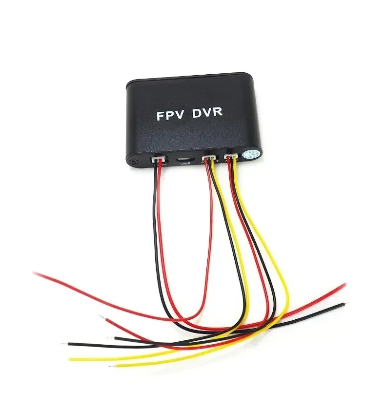 Grabadora DVR FPV analógica CVBS para coche con SD y AV