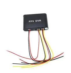 Grabadora DVR FPV analógica CVBS para coche con SD y AV