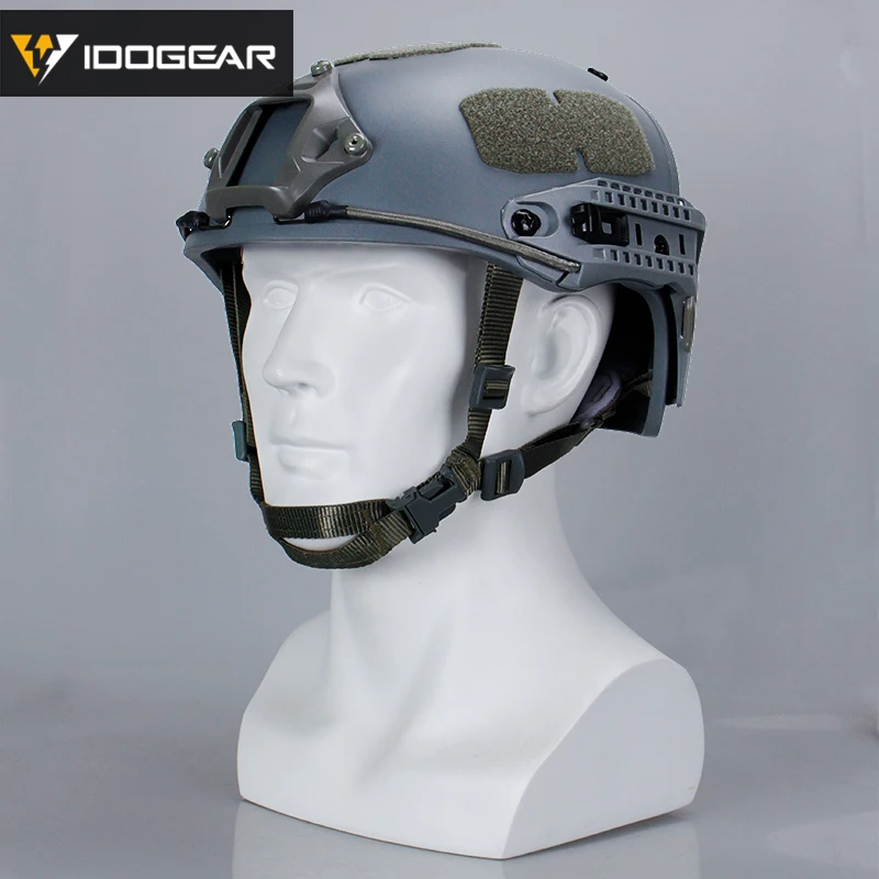 IDOGEAR-casco de caza táctico estilo CP, protector de casco rápido AF, accesorios militares para Airsoft, equipo táctico - imagen 5