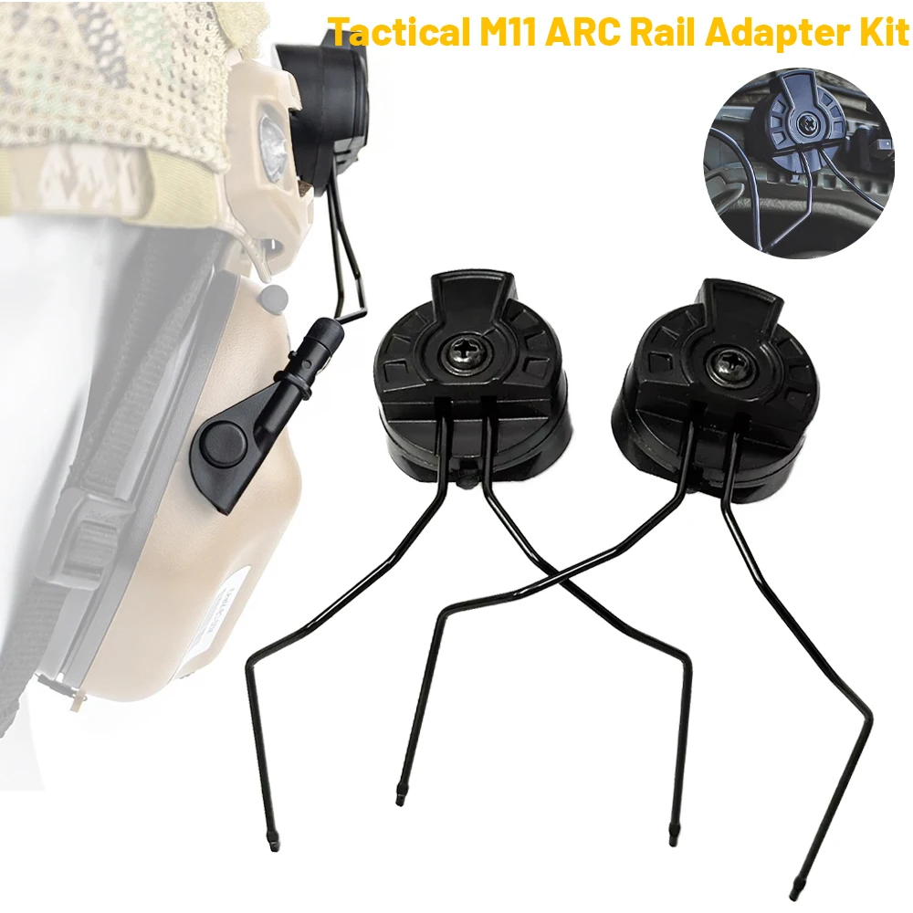 ARC Fast adaptador universal de casco táctico para auriculares Earmor - imagen 3