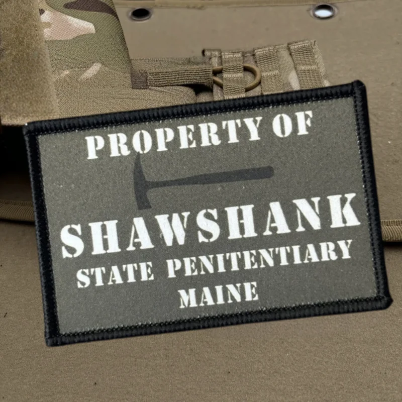 Parche con estampado de martillo para chaleco táctico, sombreros con gancho y bucle, insignia de moral, mochila, pegatinas decorativas, parches para brazalete para ropa - imagen 2