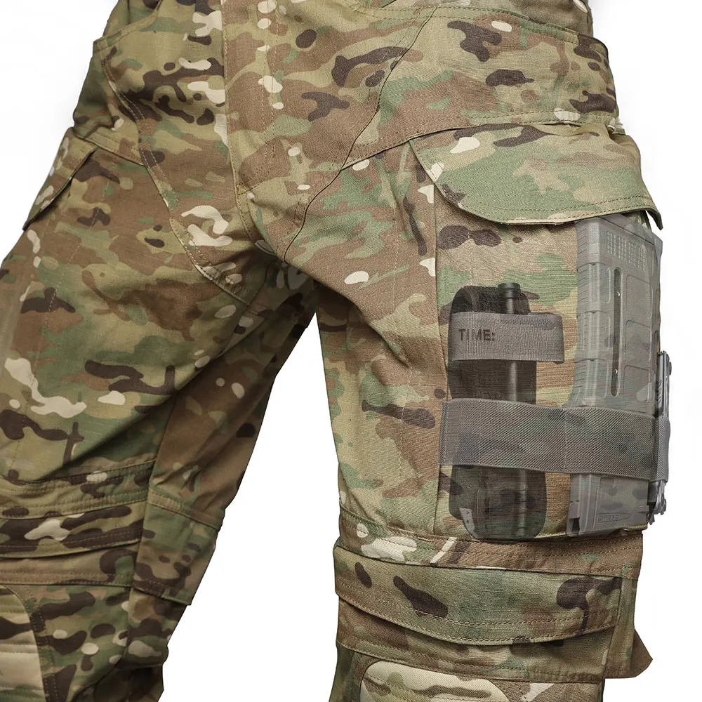 Emersongear Anaconda pantalones de combate todoterreno pantalones de carga de servicio táctico entrenamiento de acampada al aire libre Airsoft reforzado - imagen 5