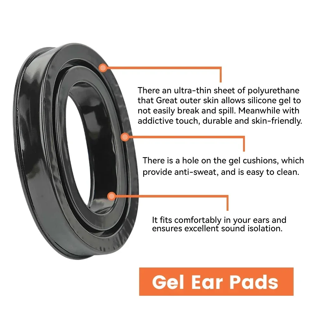 Auriculares tácticos orejeras almohadilla de Gel para 3M Peltor deporte táctico protección auditiva auriculares caza tiro auriculares - imagen 3