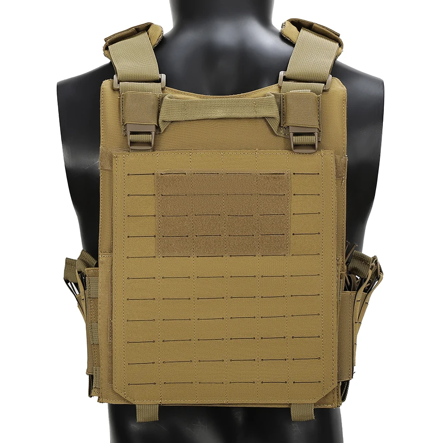 Chaleco de caza desmontable rápido para hombros y cintura con bolsa de equipo de gran capacidad que cuelga el sistema MOLLE frontal - imagen 4