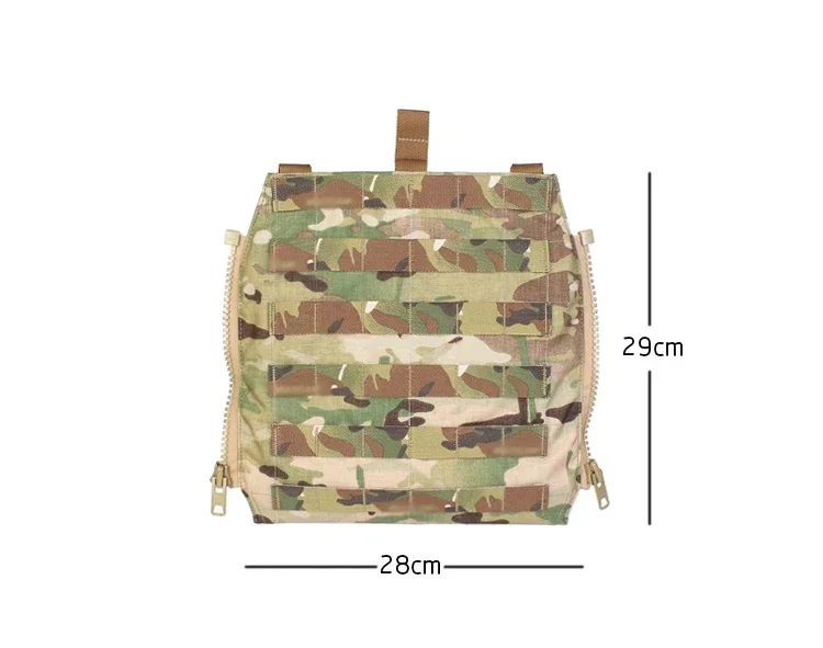PANEL ZIP-ON MOLLE TACTICAL PEW 1.0 para AVS JPC SPC Airsoft Camo - imagen 2