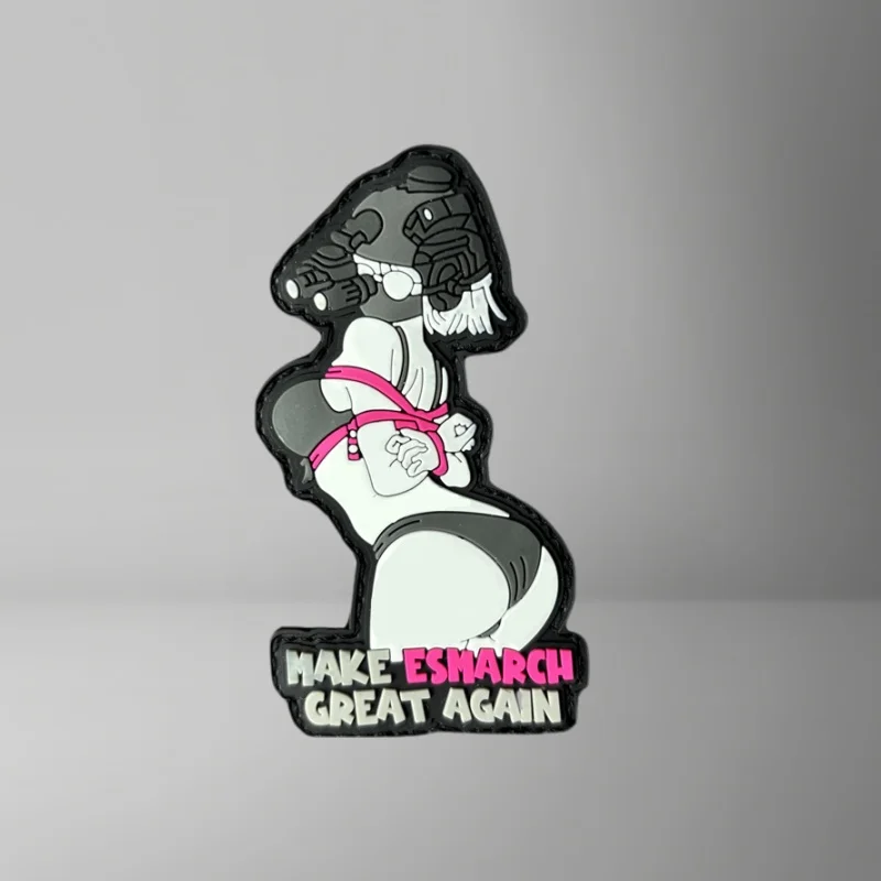 Parche táctico de PVC 3D para ropa, insignia de moral, parche militar con gancho, pegatinas para brazalete de mochila - imagen 5