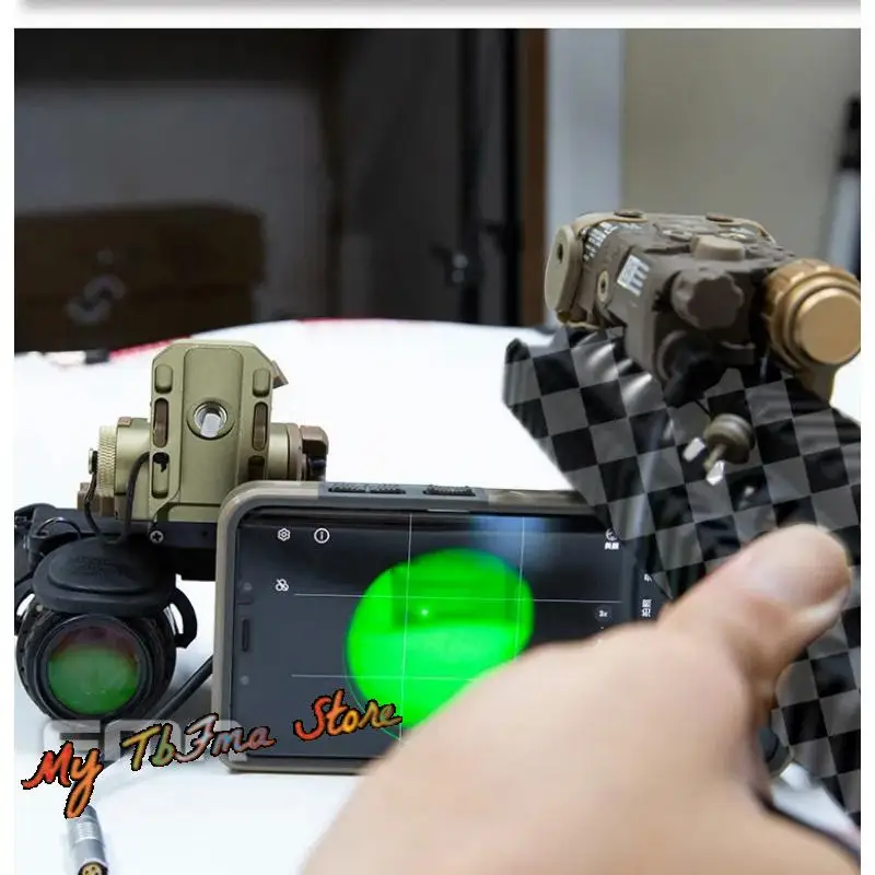 Linternas de luz LED Mini PEQ-NGAL FMA LAB, láser rojo IR, versión mejorada, TB1398 - imagen 5