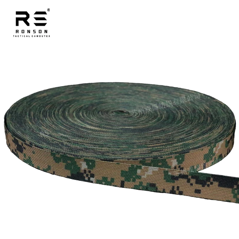 Pañuelo de camuflaje Digital americano para equipaje, camiseta interior táctica, chaleco, bolsa, cinturón Molle, accesorios de poliéster - imagen 4