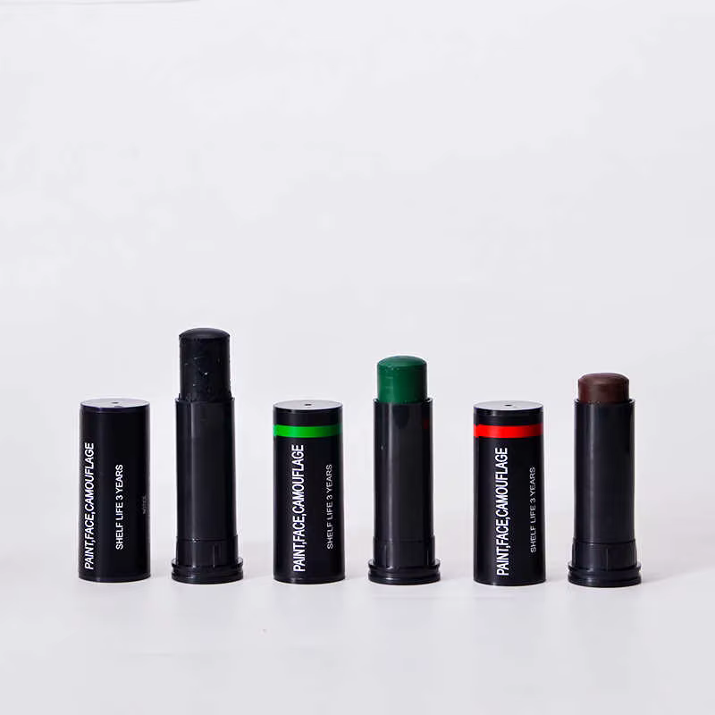 Pintura camuflaje facial tres tonos – Táctica para caza y monte - imagen 4