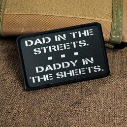 Parche táctico moral con velcro – Diseño papá para mochila