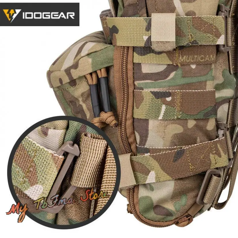 Paquete de hidratación táctica, mochila de acción de hidratación, bolsa Molle de asalto, Mini bolsas de agua, equipo portador - imagen 5