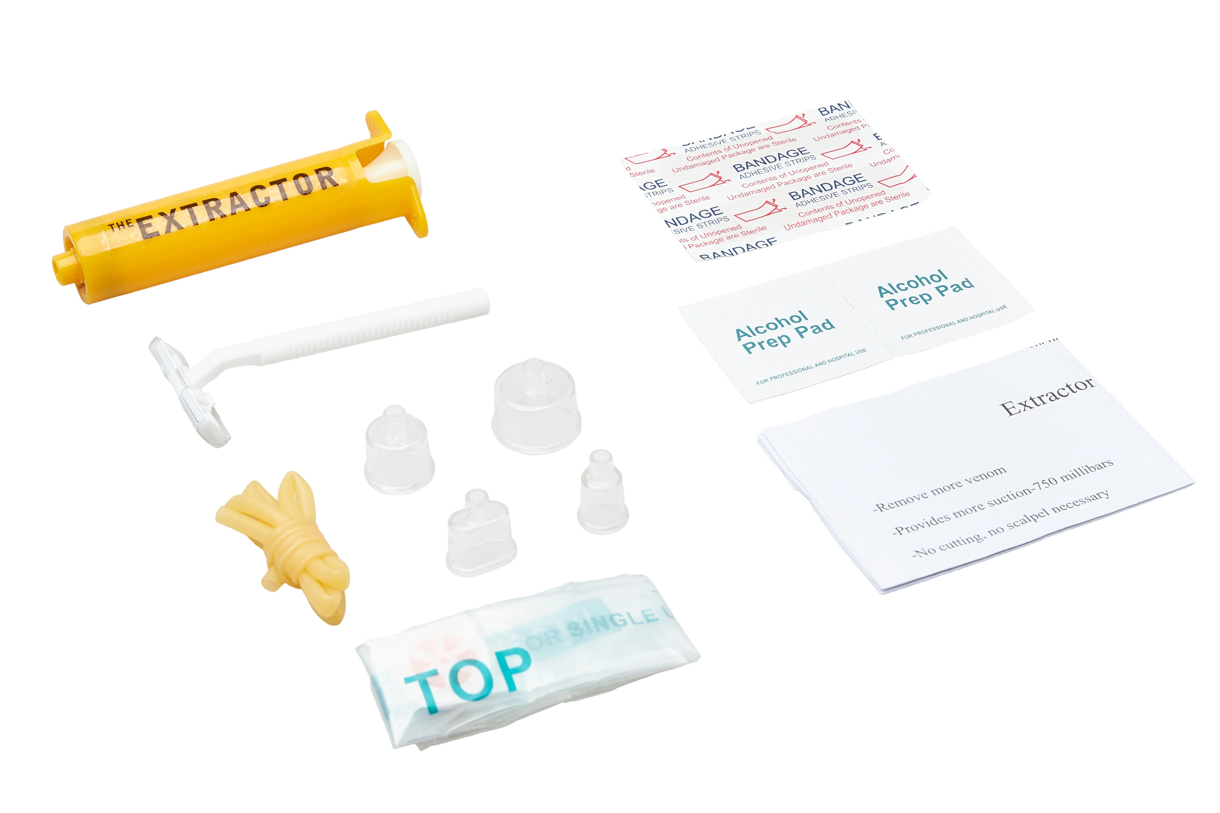 Extractor de Venom al aire libre, bomba de desintoxicación al vacío para insectos, mordedura de serpiente, picaduras de abejas venosas salvajes, supervivencia, rescate, Camping, primeros auxilios - imagen 5