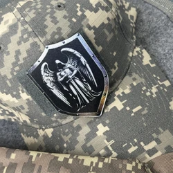 Parche táctico militar chevron ángel castigador con gancho y bucle