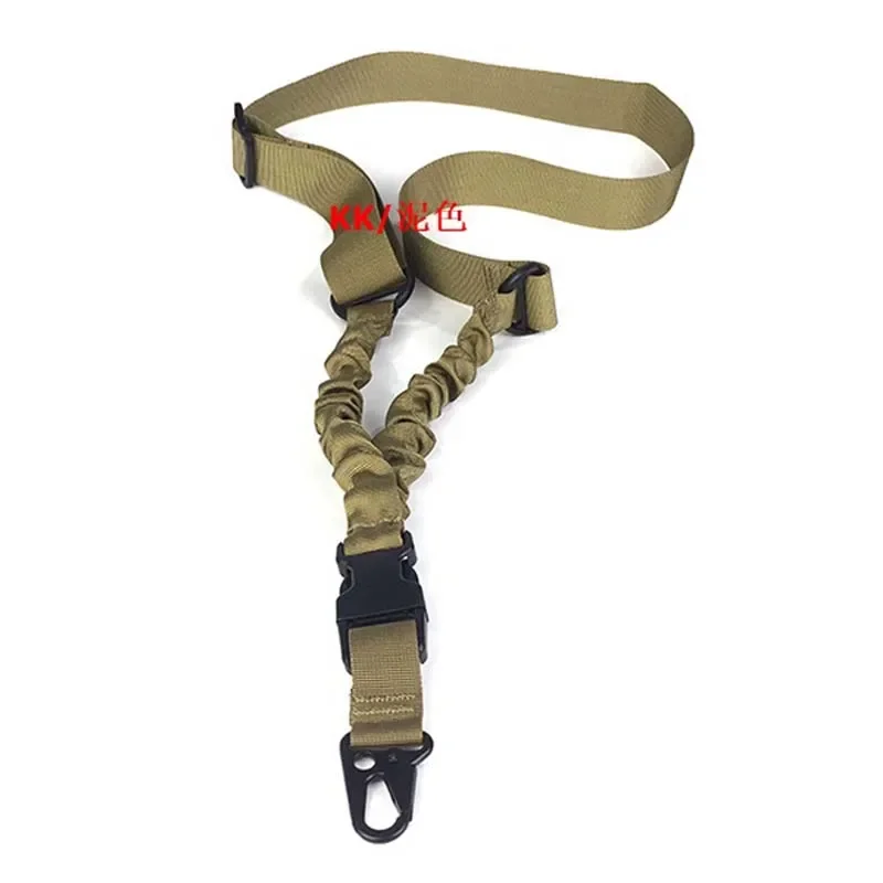 Correa de nailon para exteriores, multiimisión, ajustable, one 1, de un solo punto, para pistola táctica, Rifle, cinturón MC/BK/KK/OD - imagen 4