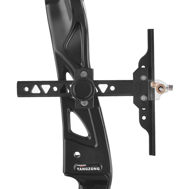 Arco de tiro con arco TP1001, arco recurvo, tiro con arco largo, mira de plástico PE para accesorios de caza al aire libre, 1 ud. - imagen 5