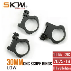 SKWGEAR anillas visor 30mm montaje Picatinny CNC 7075-T6