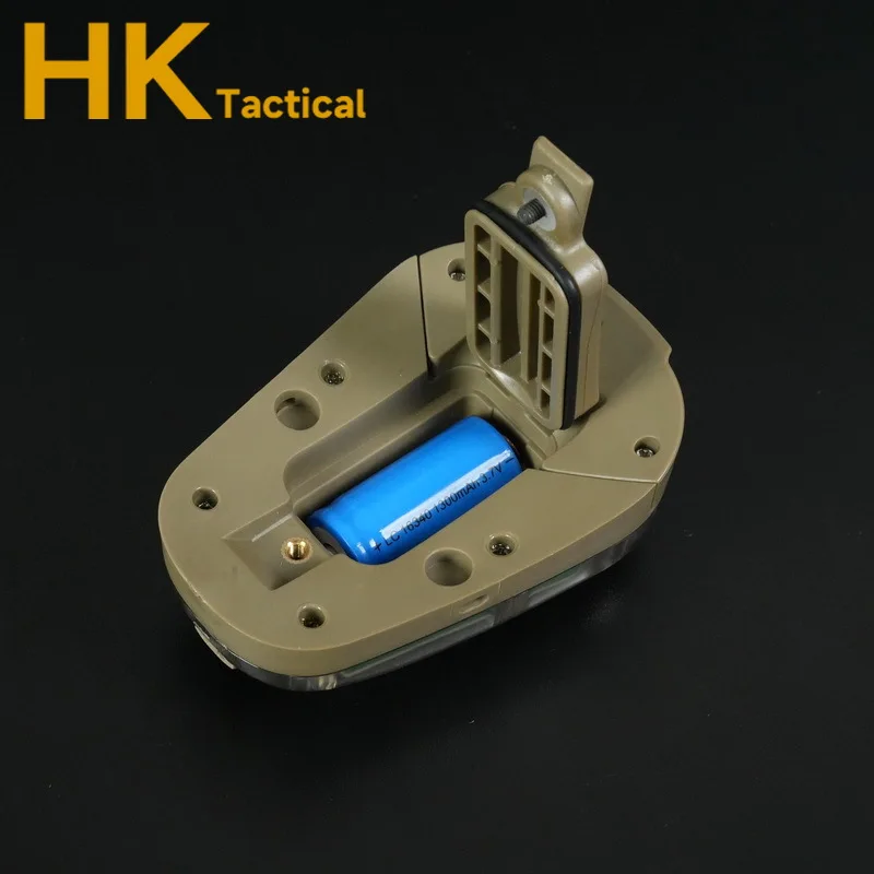 Lámpara de señal para casco táctico, luz de supervivencia, luz de Flash de seguridad de HEL-STAR, adaptador de lámpara de mariquita de montaje rápido, ciclismo al aire libre y Camping - imagen 5