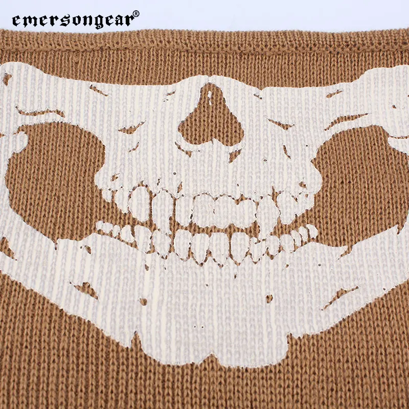 Emersongear, polaina táctica Merino Proline para el cuello, velo de lana para la cara, máscara de francotirador, bufanda para senderismo, ciclismo, caza, Camping al aire libre CB - imagen 2