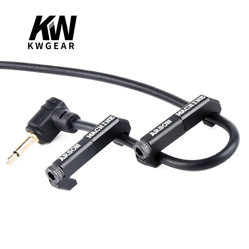 Linterna táctica Scout, interruptor de luz, guía de Cable para cubierta de riel Picatinny de 20mm, Juego de 2 piezas, sistema de gestión de cables, cola fija - imagen 2