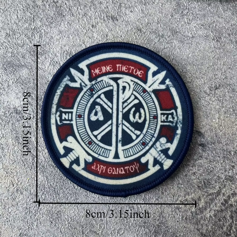 Parche táctico velcro Constantine's Cross – Moral militar para equipamiento - imagen 2
