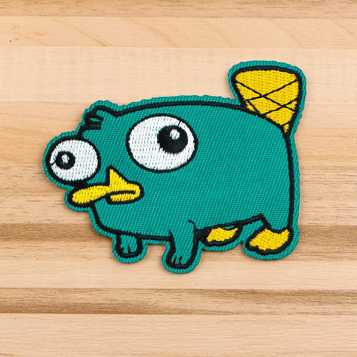 Parche para planchar con dibujos animados para ropa, parche bordado de pato divertido, accesorios de ropa, pegatinas de costura, 2 uds. - imagen 4