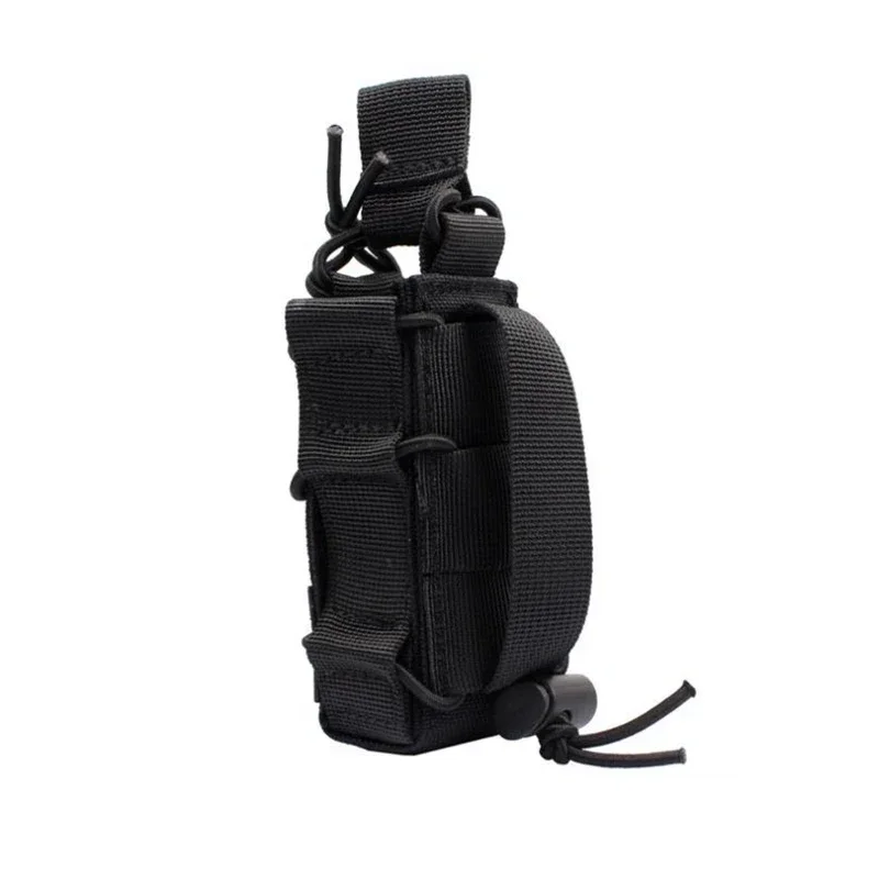 Funda táctica cargador pistola 9mm MOLLE, parte superior abierta - imagen 4