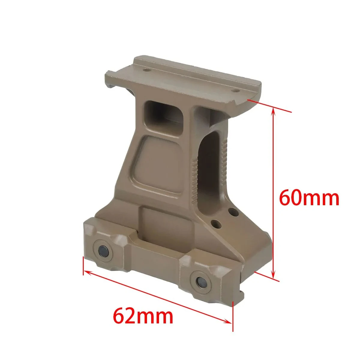 Soporte para mira telescópica táctica 2,91 FTC, óptica rápida, Base de mira de punto rojo, armas Airsoft para caza en riel Picatinny T01 T02 - imagen 4