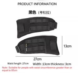 Mochila con pretina táctica MOLLE, accesorios para cinturón de descompresión al aire libre aplicables