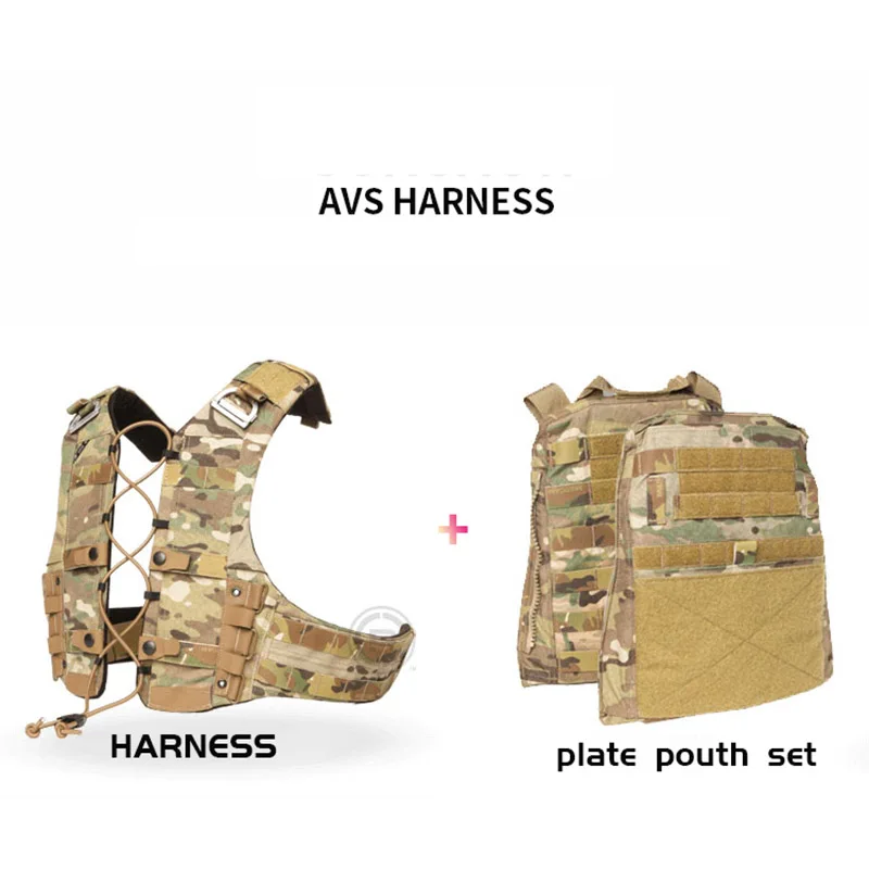 ARNÉS AVS MBAV de montaje en marco en H para chaleco de caza táctico - imagen 5