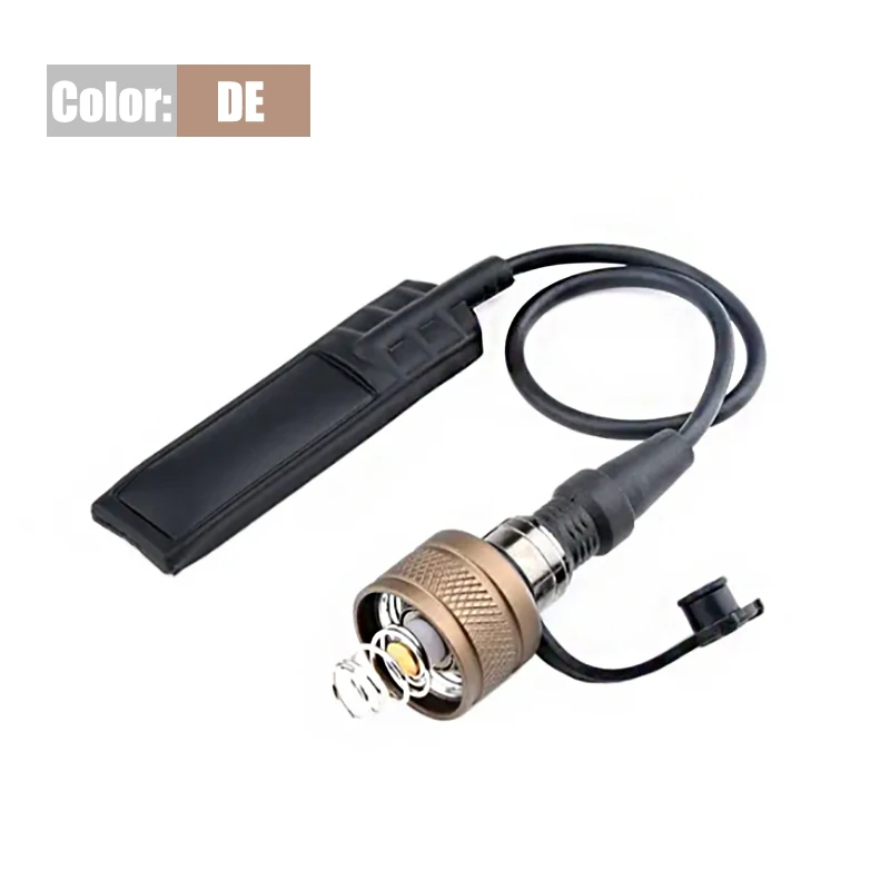 Accesorios tácticos de caza WADSN Surefir, interruptor de presión de linterna, tapa trasera para Airsoft M600 M300 PLHV2, accesorios para armas - imagen 3