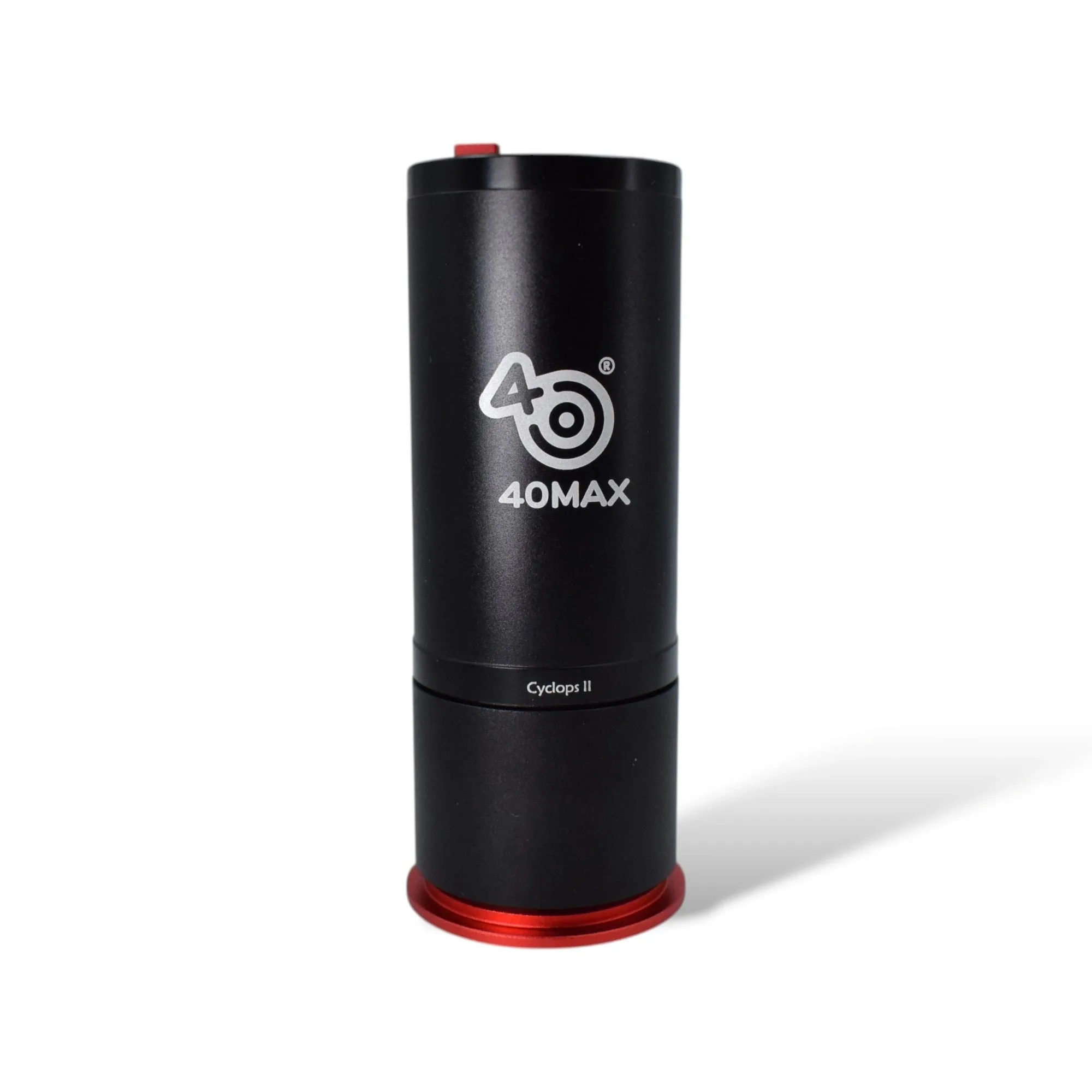 40MAX Cyclops 2 40 mm Carcasa de granada a gas ajustable Innovaciones softair para lanzador de granadas - Juego de guerra de alta velocidad larga