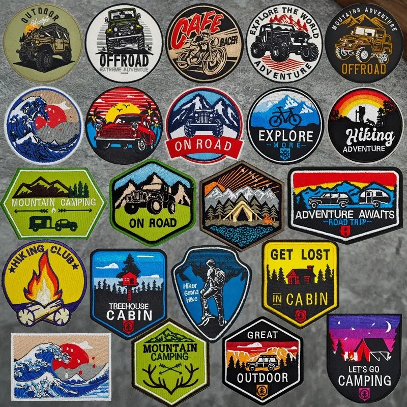 Parche moral MOLLE para mochila de senderismo y camping - imagen 2