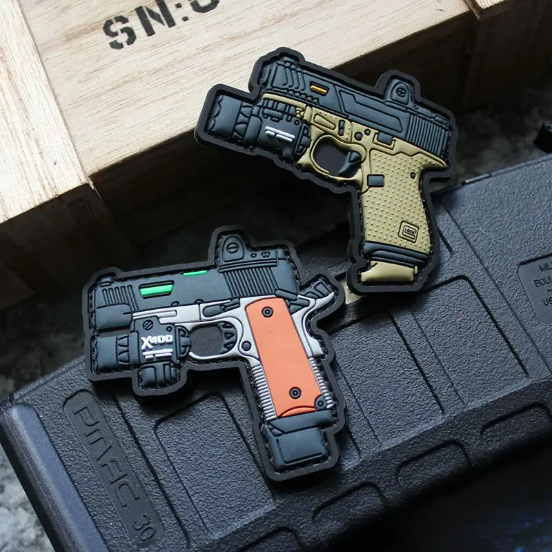 Parche táctico de pvc con gancho y bucle para brazos, mochila, accesorios tácticos para manualidades - imagen 3