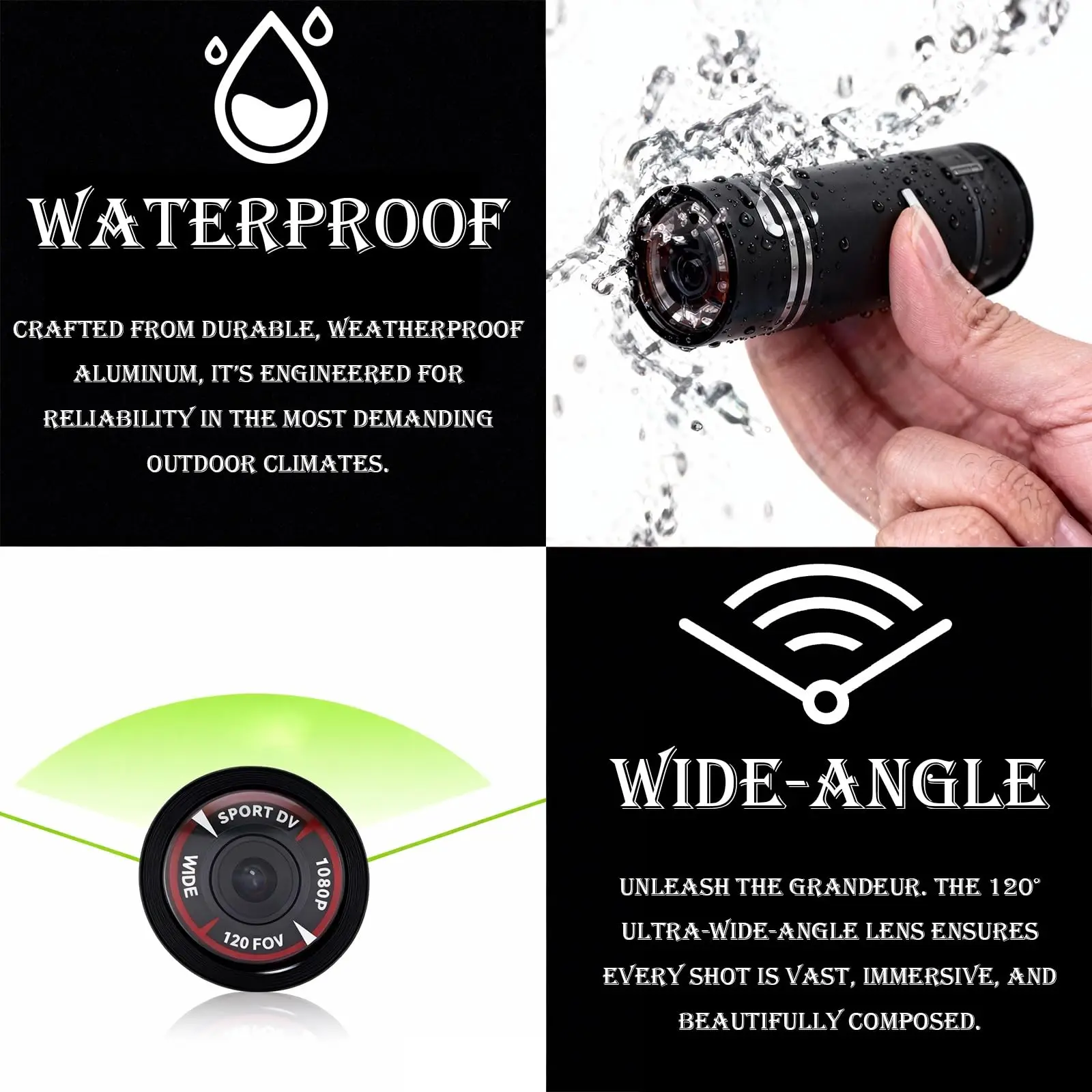 Juego de casco Airsoft 7 en 1 con cámara de acción, videocámara, máscara de fantasma de media cara, linterna, gafas tácticas para Paintball al aire libre - imagen 4