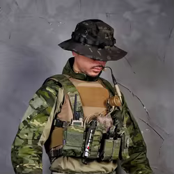 Emersongear Boonie sombrero Camping gorra a prueba de sol Airsoft camuflaje caza sol combate sombreros al aire libre