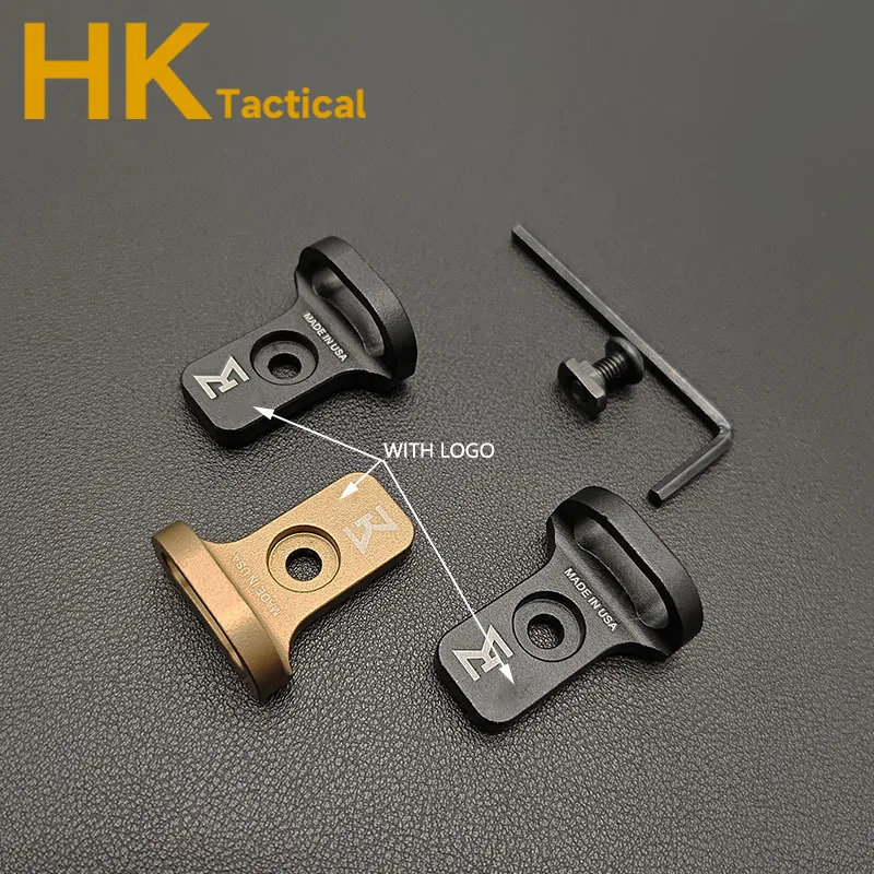 Correa de hombro táctica CNC CQD, eslinga rápida, montaje de eslinga CQB, adaptador de montaje de eslinga QD frontal, herramienta MLOK Airsoft, eslingas QD para pistola de caza - imagen 3