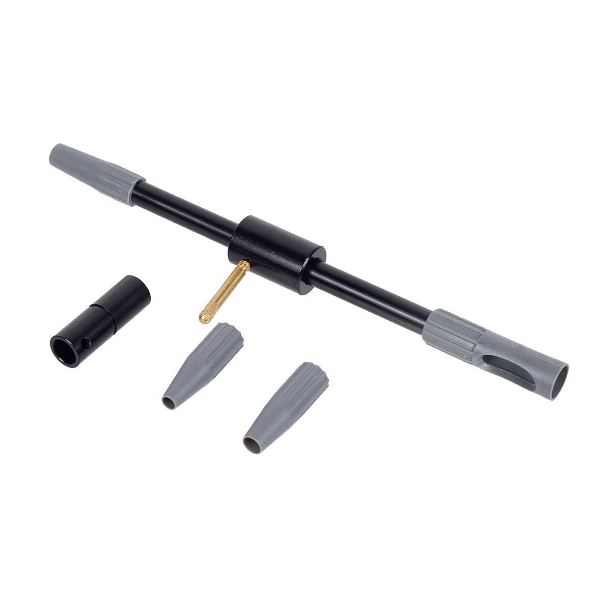 Kit de limpieza de guía de orificio de pistola Universal, cepillo para Rifle, accesorios para pistola de caza al aire libre, 8 Uds., 17Cal.22Cal.30Cal - imagen 3