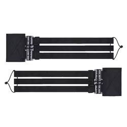 Hebilla táctica Molle de liberación rápida, accesorios militares, chaleco Universal de caza Airsoft, hebilla de extracción rápida ajustable, 2 uds.