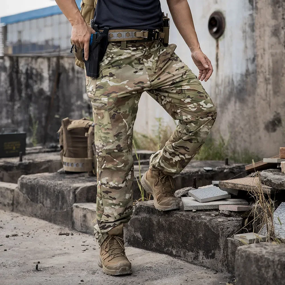 Pantalones tácticos Emersongear, pantalones de senderismo de combate ligeros resistentes al agua de secado rápido para caza al aire libre, Camping y pesca - imagen 2