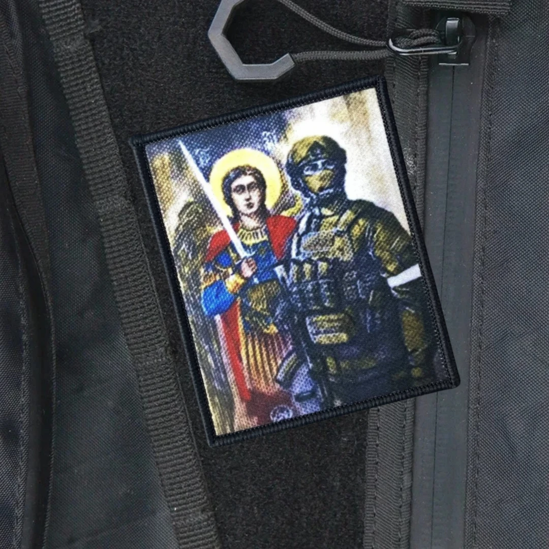 Arcángel Specnaza SVO divertido insignia de moral parche brazalete táctico impreso gancho bucle ropa mochila pegatinas