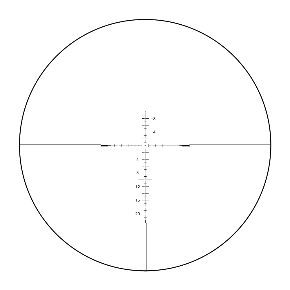 MARCOOL ALT mira telescópica táctica FFP con IR y retícula para caza - imagen 2
