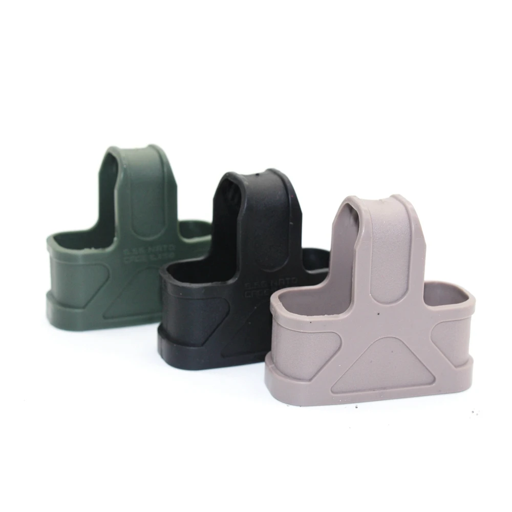 Bolsa táctica para revistas 5,56, funda de goma para guante, funda M4 Mag, funda de transporte, accesorio para caza y tiro, 3 uds.