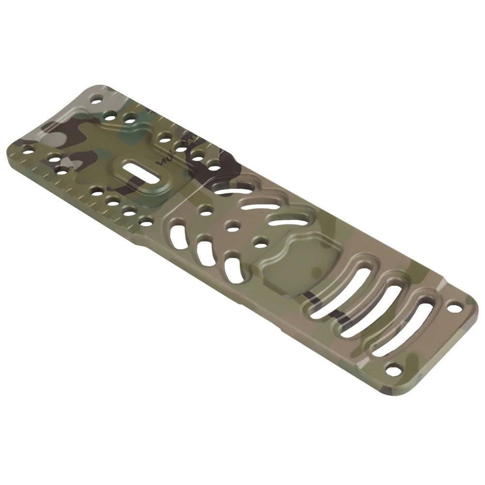 Adaptador de funda Modular de pistola táctica, pierna caída de segunda generación, transporte de Metal rígido, Compatible con plataforma de cinturón de liberación rápida QLS - imagen 3