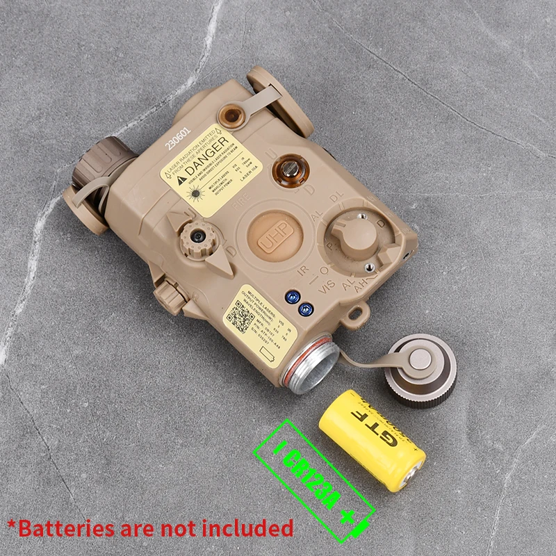 AN PEQ15 peq15 punto rojo verde IR puntero láser linterna LED UHP visión nocturna infrarroja láser caza Airsoft accesorios de equipo - imagen 4