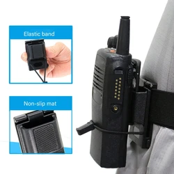 Radio Pouches Holder Carriers Law Enforcement Gear for Duty Gear, Service Belts, Warehouse Staff Efficient Communication K1KF