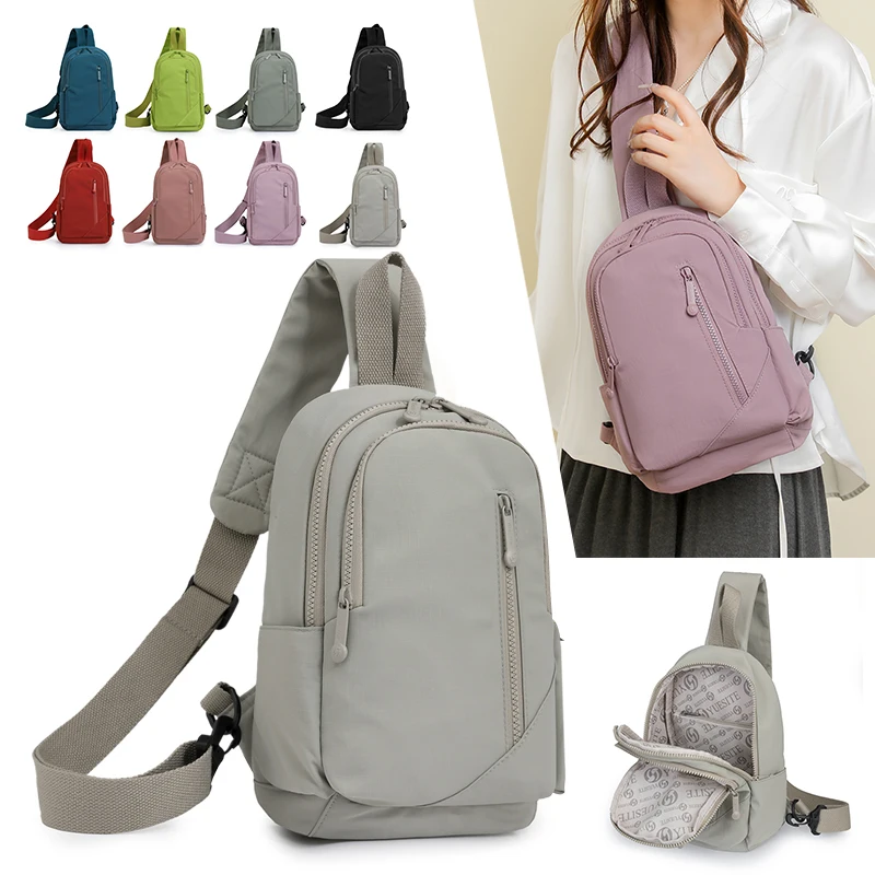 Bolsa de pecho para escalada al aire libre, deportes, Camping, senderismo, ciclismo, viaje, bandolera, viaje universitario, correr, bolsa de almacenamiento portátil - imagen 2